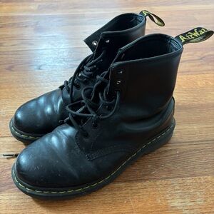 Dr. Martens Black Leather Boots